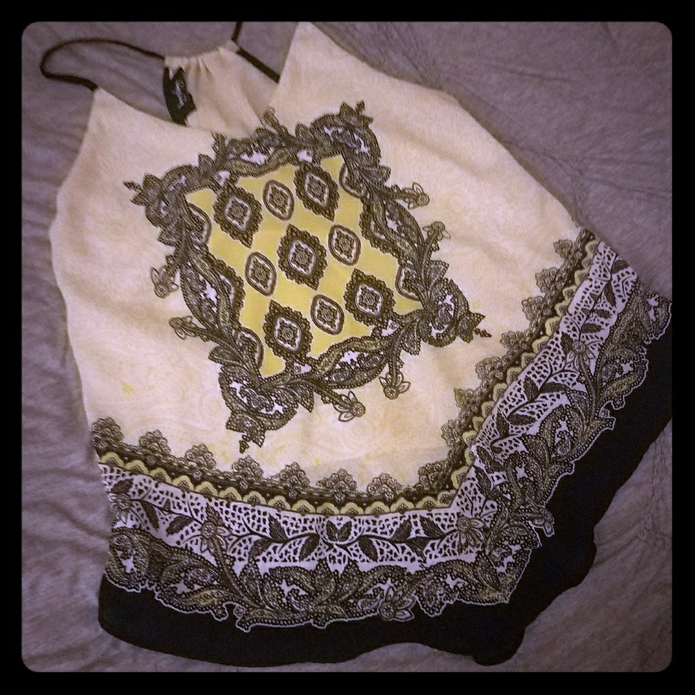 Yellow Halter, Flare Tank